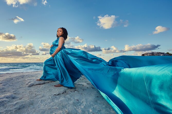 Flying dress photoshoot cancun - What the flying dress session actually feels like