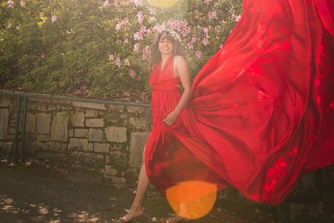 FLYING DRESS Photoshoot in Athens - Greece - Choosing among 14 handmade dresses