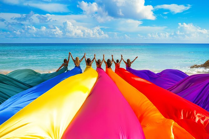 Flying Dress Photoshoot in Barbados - Miami Beach turns a vacation photo into a keepsake