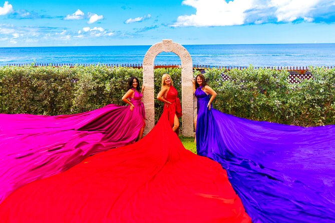 Flying Dress Photoshoot in Barbados - Who will get the most from this photoshoot?