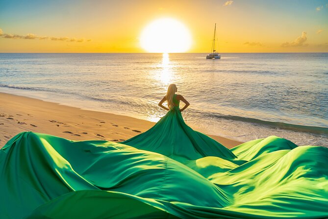 Flying Dress Photoshoot in Barbados - Small planning choices that improve the result