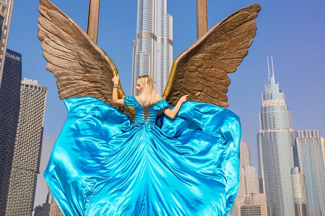 Flying Dress Photoshoot in Dubai - The Photos You Receive