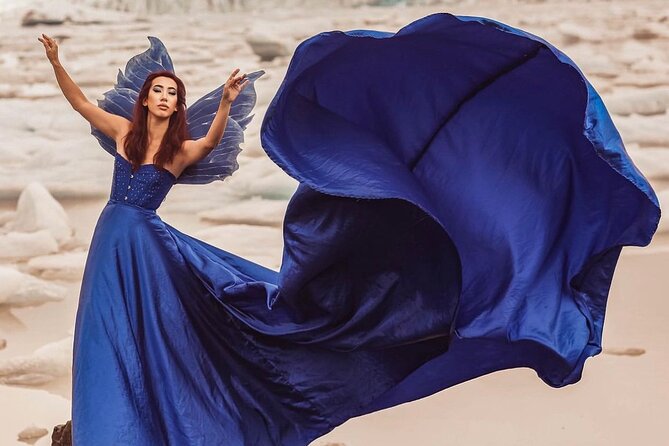 Flying Dress Photoshoot in Kauai - Sunrise, scenery, and the best use of one hour