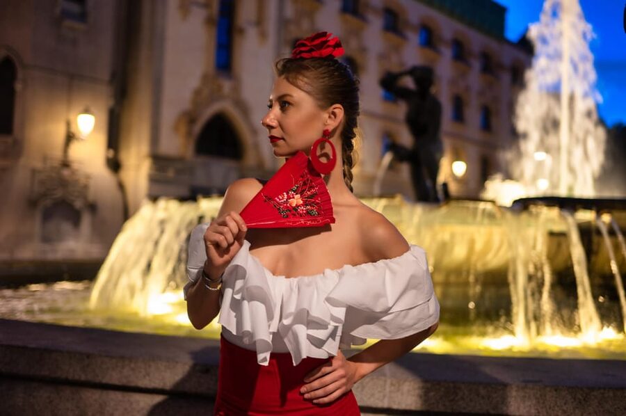 Flying Dress Photoshoot in Madrid - What you receive after the session