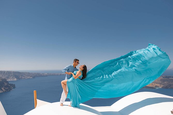Flying Dress Photoshoot in Santorini - Is $193.50 good value?