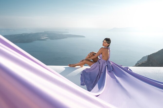 Flying Dress Photoshoot in Santorini by Flying Dress Photo © - Is $725.90 good value?