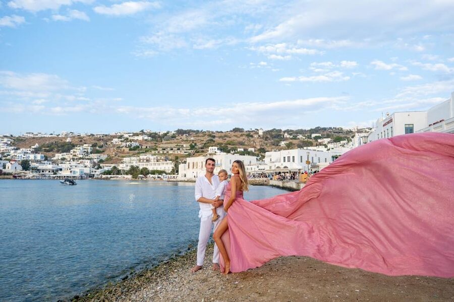 Flying Dress Photoshooting Mykonos - What 50 edited photos mean for the price