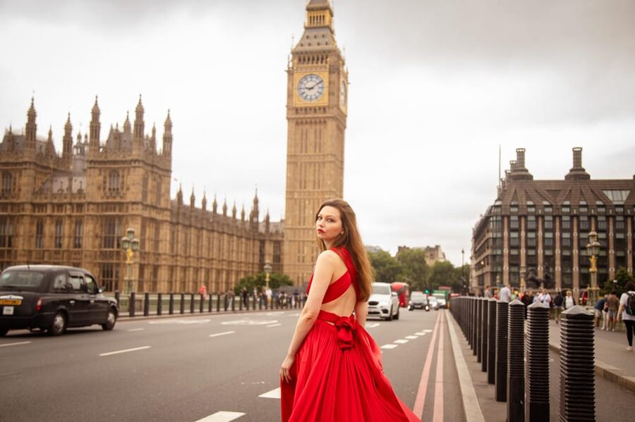 Flying dress professional photoshoot with pro photographer - Should You Book the Big Ben Flying Dress Shoot?