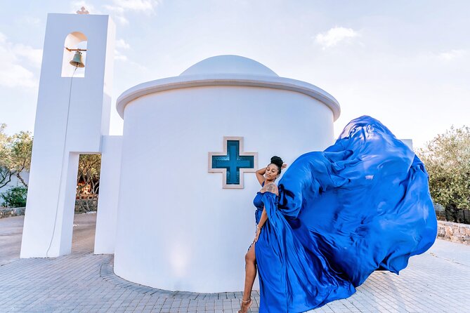 Flying Dresses Photo Shoot in Crete - Key points to know before booking