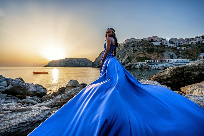 Flying Dresses Photo Shoot in Crete - What you receive after the two-hour session