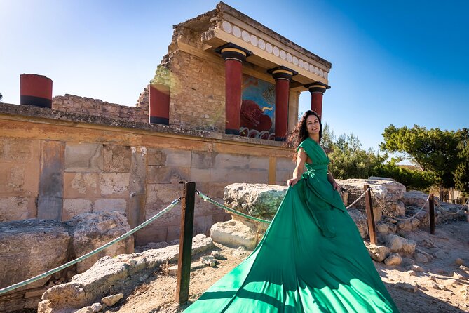 Flying Dresses Photo Shoot in Crete - Weather, cancellation, and planning wisely