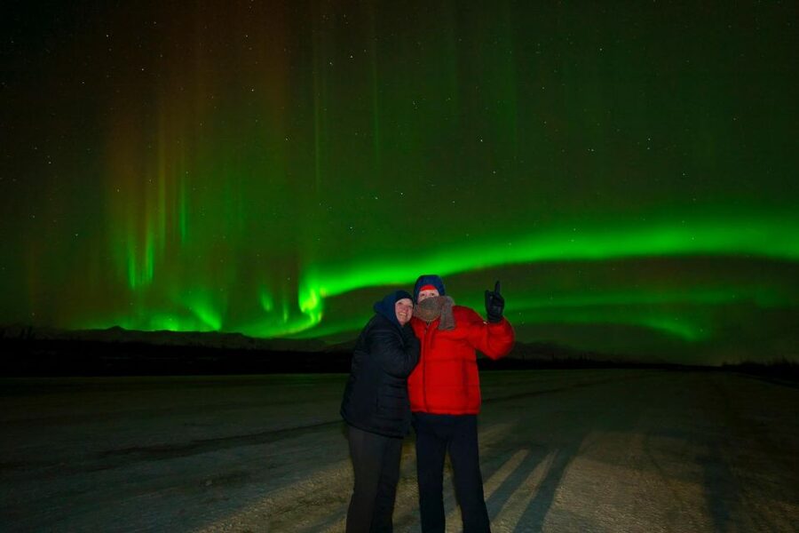From Fairbanks: Northern Lights Aurora Tour with Photography - Waiting under the Fairbanks sky