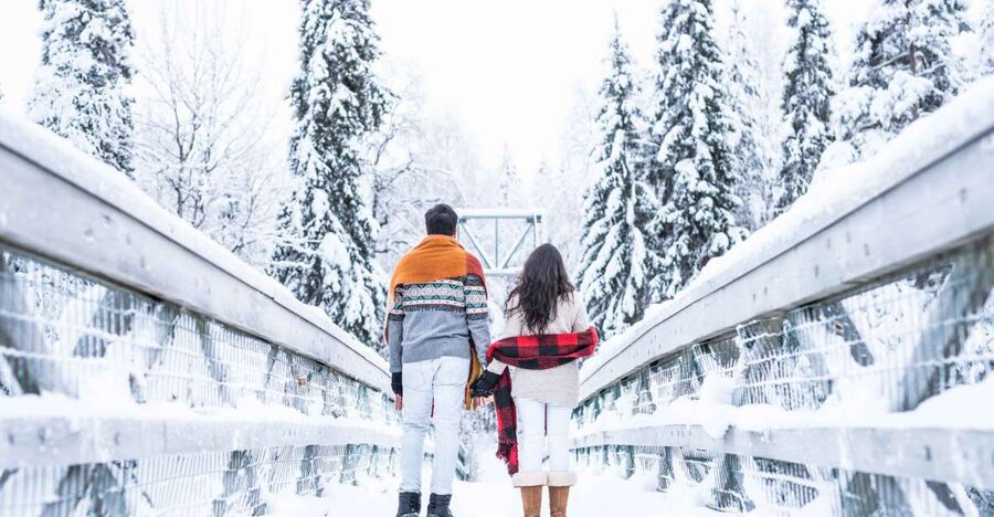 From Rovaniemi: Private Photoshoot in the Lappish Wilderness - What happens at the secret photo stop