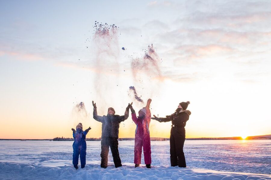 From Rovaniemi: Private Photoshoot in the Lappish Wilderness - Who will enjoy this most