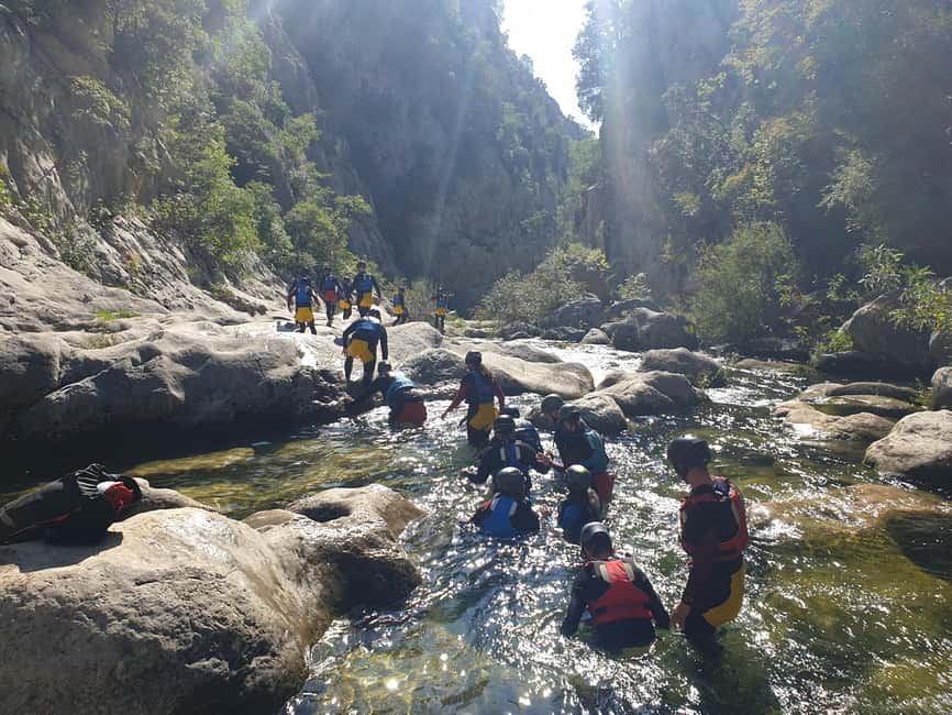 From Split/Omiš: Canyoning Cetina River + Free Photos/Video - A 30-minute safety briefing at Zadvarje