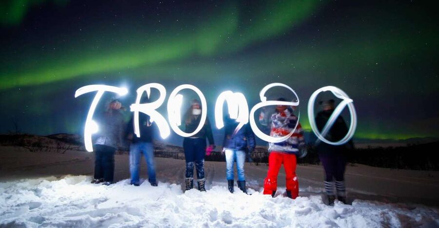 From Tromso: Northern Lights Photography Tour - The first van ride through Troms