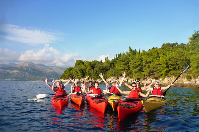Full Day Kayaking and Snorkeling to Green Cave with GoPro photos - Lopud provides the first paddle