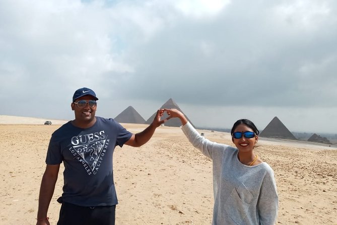 Giza Pyramids Sphinx Camel Ride Lunch with Camera Photographer - Koshary lunch and the question of shopping stops