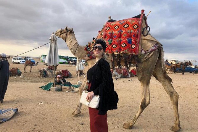 Giza Pyramids Sphinx Camel Ride Lunch with Camera Photographer - The Sphinx and the meaning behind its face