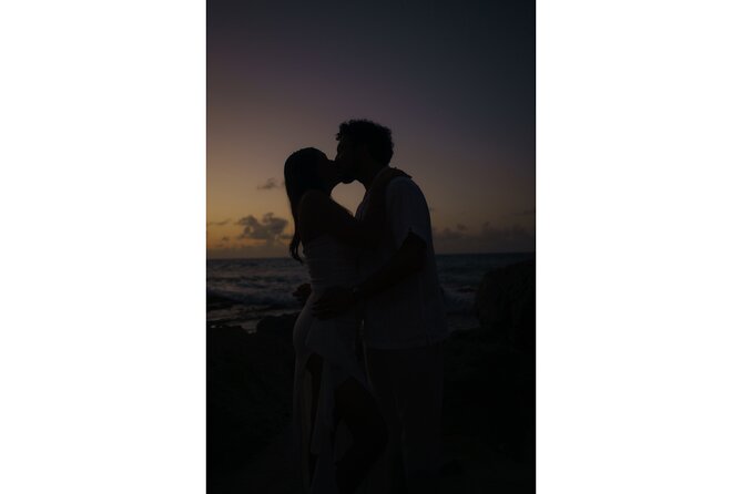 Golden Hour Beach Photo Shoot in San Juan - A short walk to the sand and waves