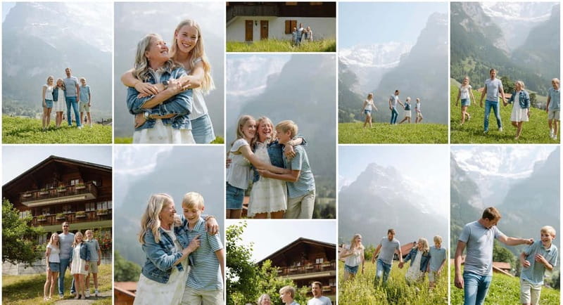 Grindelwald: Private Photoshoot by Professional Photographer - What changes with the four-hour option