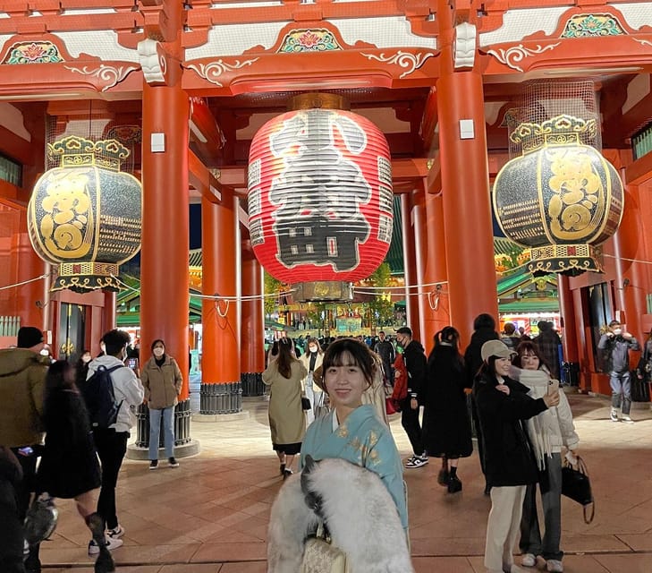 Guided Tour of Walking and Photography in Asakusa in kimono - Starting near Asakusa Station