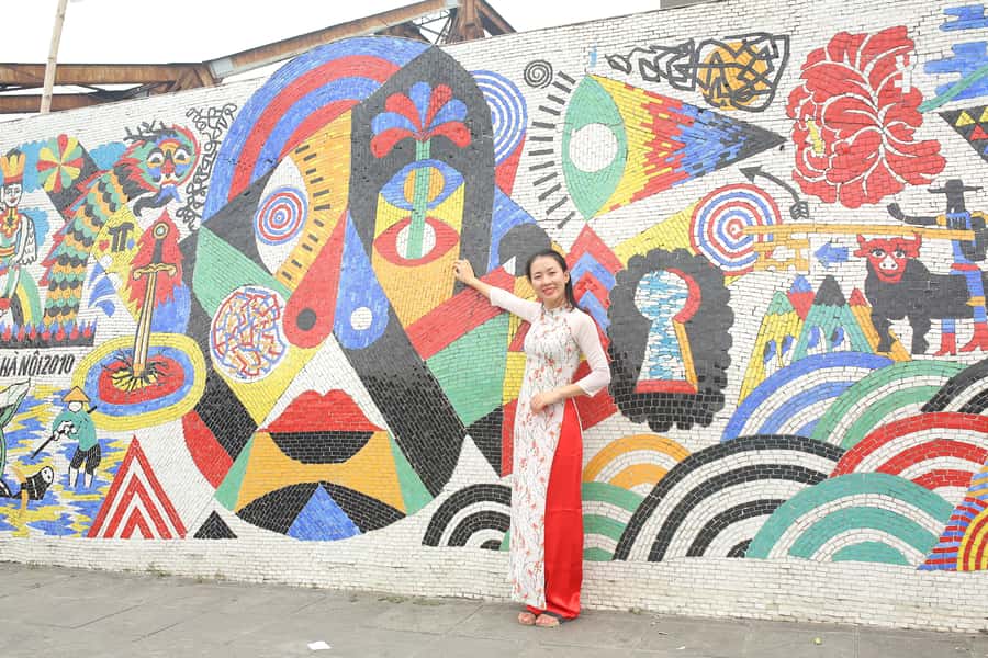 Hanoi: Instagram-Worthy Tour of City’s Most Scenic Spots - The Ceramic Mosaic Mural