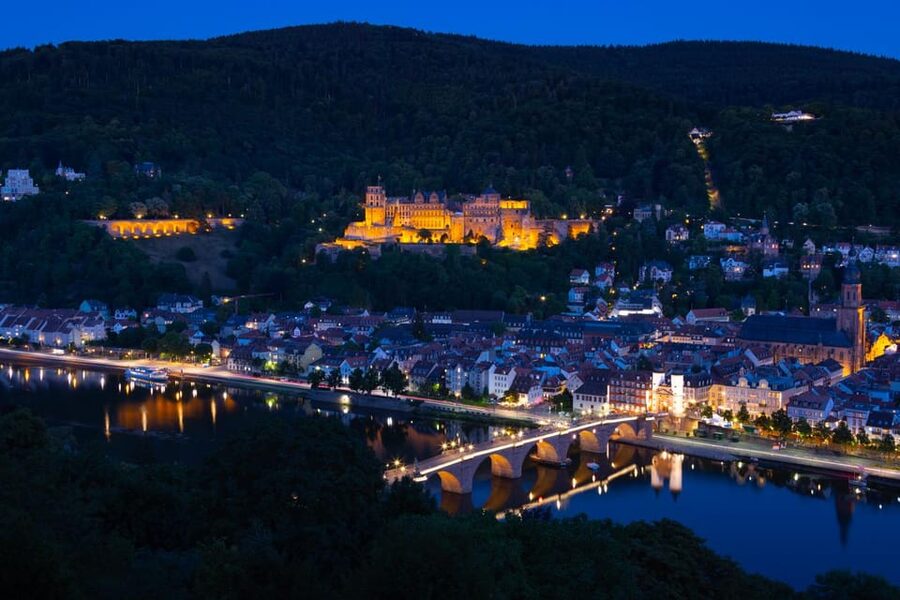 Heidelberg at Night - Photo Walk - Through the Old Town and its evening details