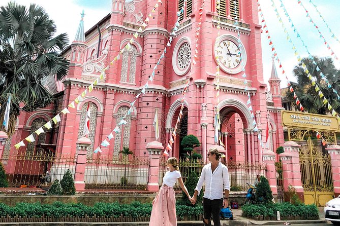 ️ Ho Chi Minh City Instagram Tour: Hidden Gems (Private & All-Inclusive) - Tan Dinh Church, Saigon’s famous Pink Church
