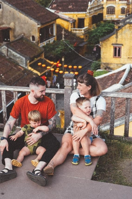Hoi An Family photoshoot with professional photographer - Starting at Thanh Mai and finding your way through the old town