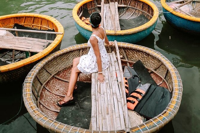 Hoi An Instagram Tour: Most Famous Spots (Private & All-Inclusive) - Bay Mau Coconut Forest by round basket boat