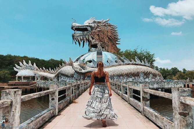 Hue Instagram Private Tour The Most Famous Spots All Inclusive - Thuy Tien Abandoned Park at the end of the day