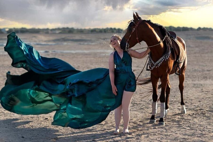 Hurghada: Desert & Sea Horse Riding with + 360° Photos - Riding beside the Red Sea