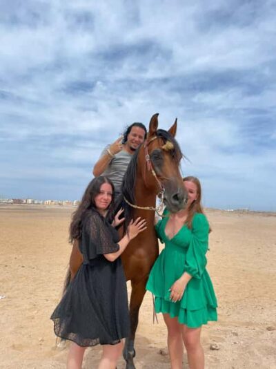 Hurghada: Desert & Sea Horse Riding with + 360° Photos