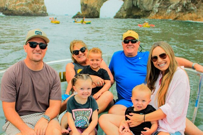 Instagrammable Glass-bottom boat trip in Los Cabos Bay - Seeing Cabo from below and above