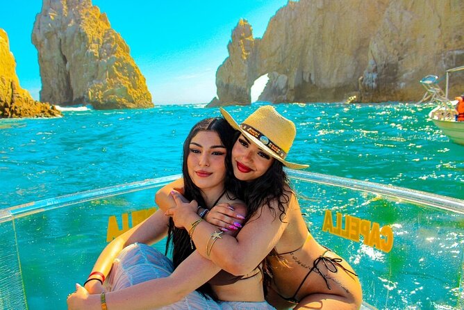 Instagrammable Glass-bottom boat trip in Los Cabos Bay - Starting downtown at the Cabo marina