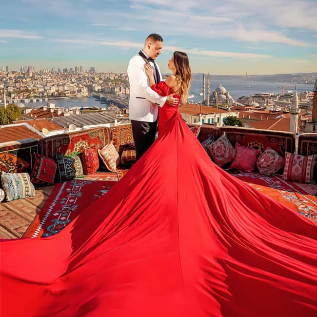 Istanbul: Flying Dress Photoshoot at Rooftop Terrace - Comfort and preparation make a bigger difference than you might expect