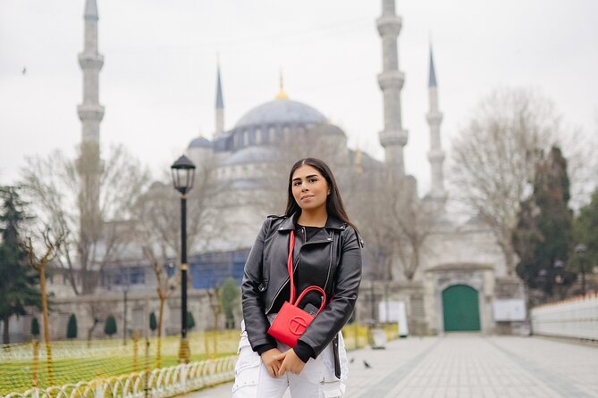 Istanbul Photoshoot at Top Spots - Ortaköy Mosque and the Bosphorus Bridge