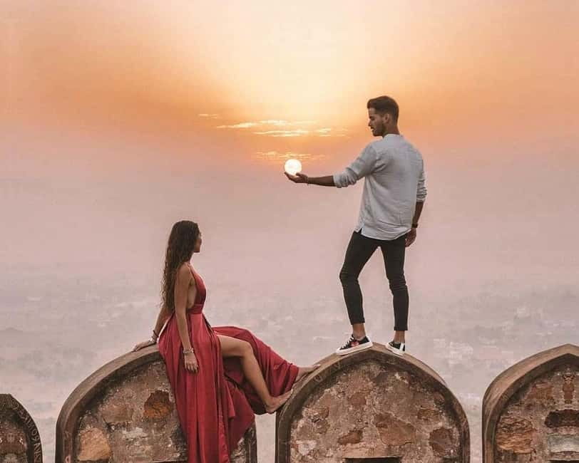 Jaipur: Instagram Photo Experience with a Guide - Jal Mahal, a pause beside the water