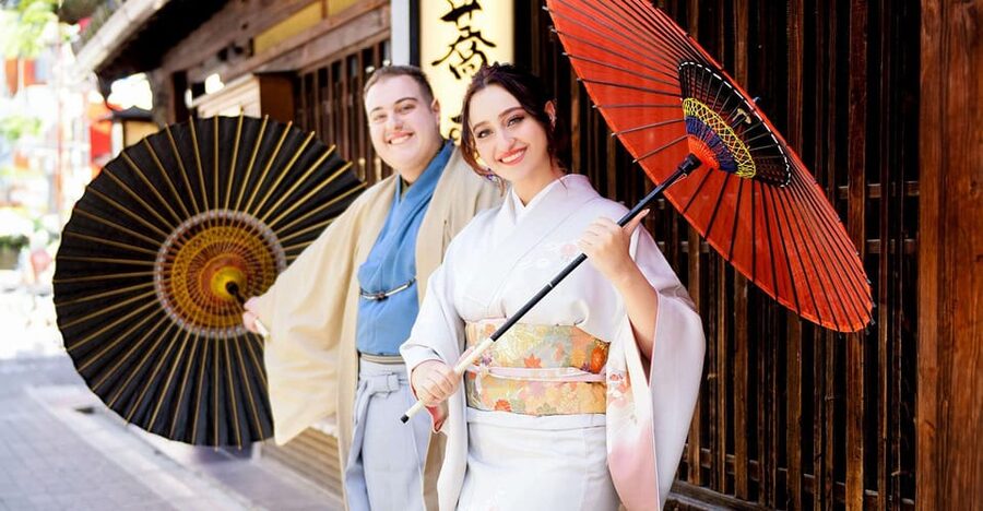 Kimono photoshoot-Includes 100 photo data - Kimono portraits in the heart of Shinsaibashi