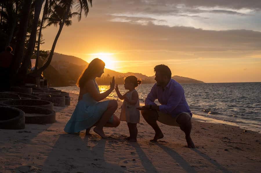 Koh Samui: Private Photoshoot for Couples & Families - Choosing between beach, viewpoint, and waterfall