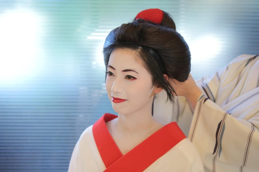Kyoto kiyomizu Temple : Maiko and Samurai Couple Photoshoot - Who will enjoy this most?