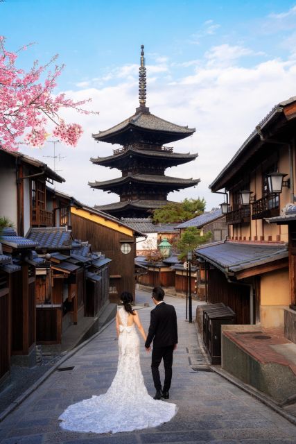 Kyoto: Private romantic photoshoot for couples - How the 45-minute session works