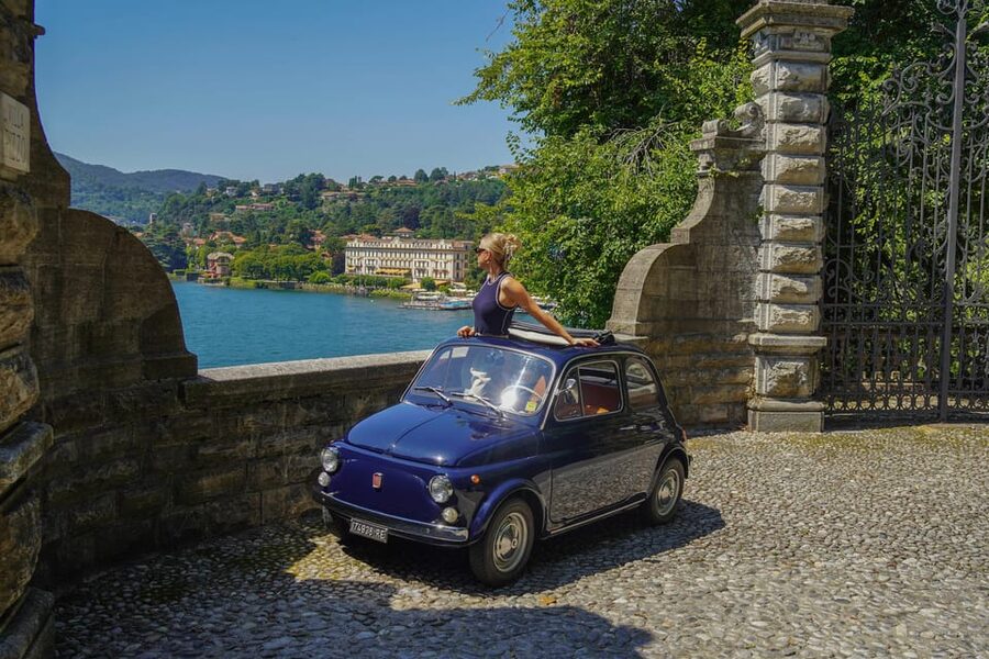 Lake Como: 2hr Photo Tour in a Classic Fiat 500 - Villa Olmo may be the useful bonus