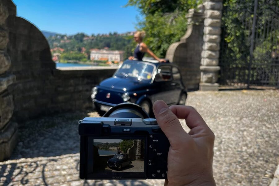 Lake Como: 2hr Photo Tour in a Classic Fiat 500 - What you receive after the camera stops