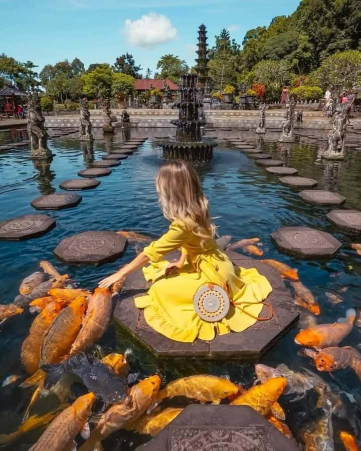 Lempuyang Gate Heaven: Best Famous Spots for Instagram - Tirta Gangga is calmer, but still photo-ready