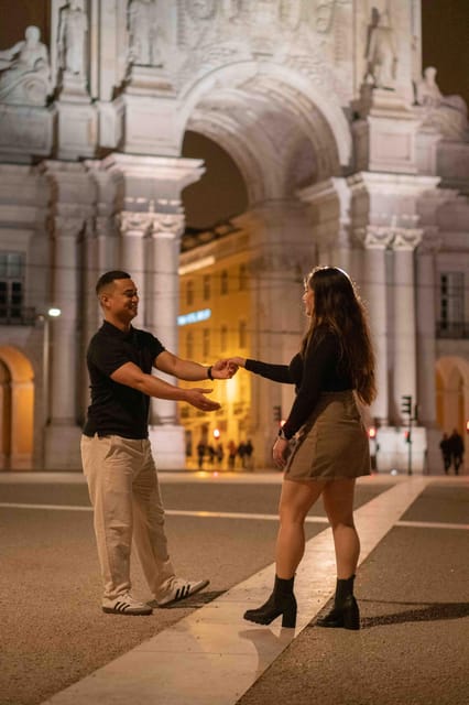 Lisbon lights: A Cinematic Photoshoot at night - Why Lisbon after dark makes a strong portrait setting