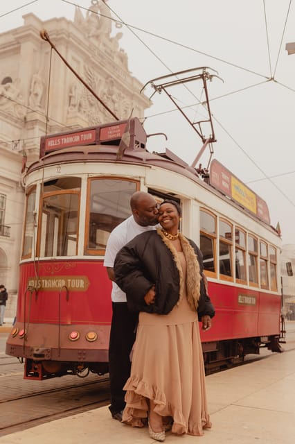 Lisbon: Private Photo Shoot with a Professional Photographer - The Augusta Arch and Sé Church as photo settings
