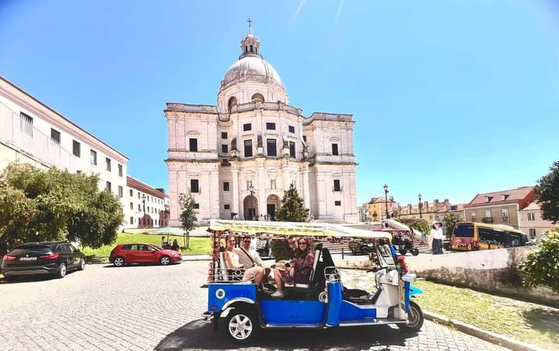 Lisbon: Private Tuk Tuk Tour with Polaroid Photos - Returning through Lisbon’s grand center