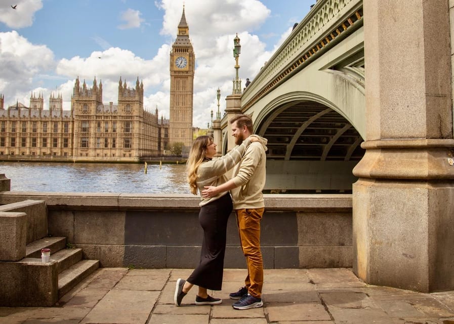 London: Private Photoshoot with Video Clip Option - Edited images, gallery delivery, and the video option